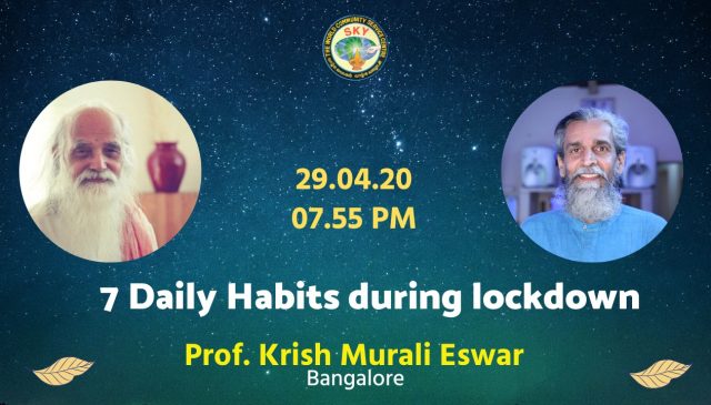 7 Habits During Lockdown