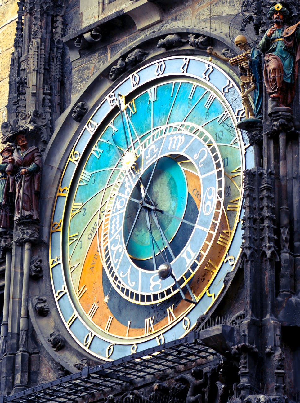 Learning about the History of Astrology - Astrologyical Clock in Prague