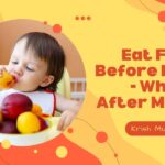 Eat Fruits Before Meals