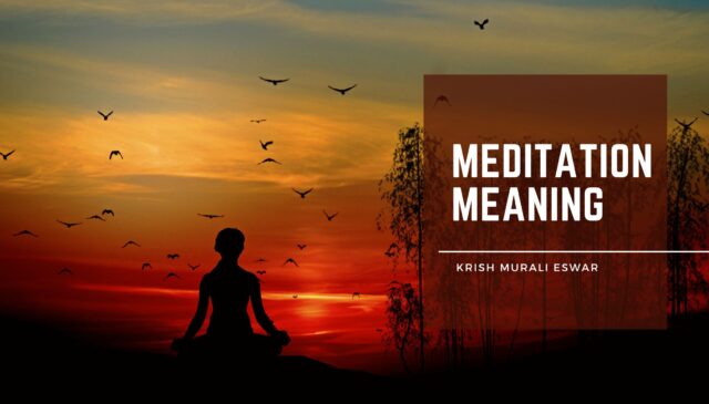 Meditation Meaning