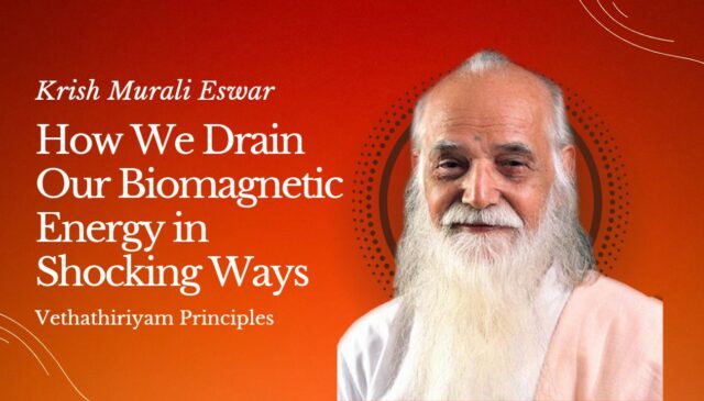 How We Drain Our Biomagnetic Energy in Shocking Ways